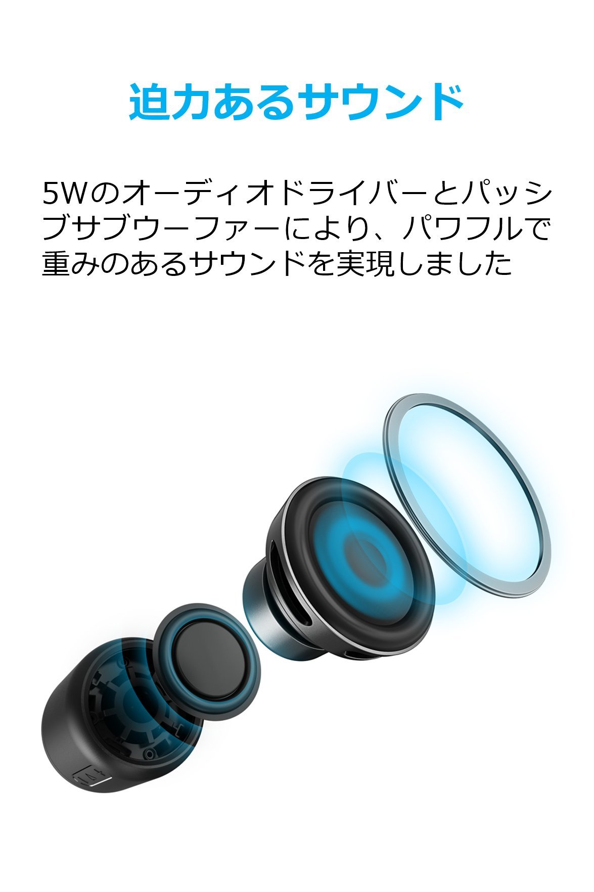 Amazon.co.jp: Anker SoundCore mini （コンパクト Bluetooth